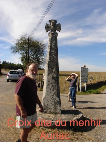 Croix dite du menhir Auriac